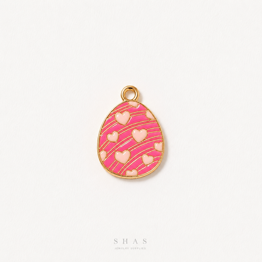 EC03K Love Balloon Charm ( 1 pc ) High Quality Shine