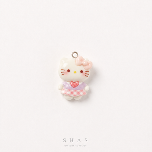RM02D Hello Kitty Resin Charm ( 1 PC )
