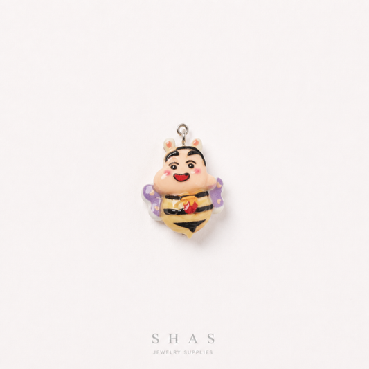 RM01G Shinchan Honeybee Resin Charm ( 1 PC )