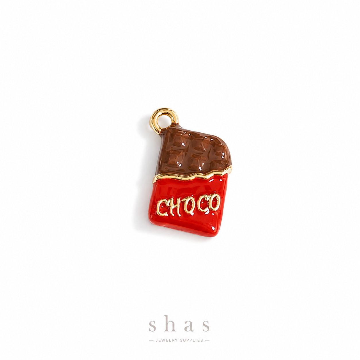PC04C Chocolate 3D Charm ( 1 pc ) Premium Collectible