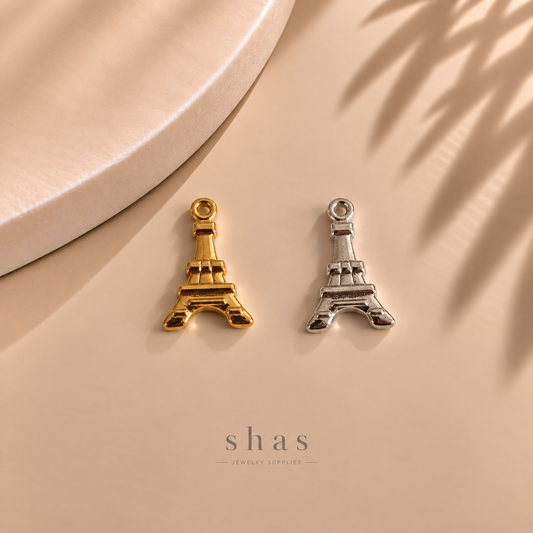 SC21E Eiffel Tower Charm ( 1 pc ) PVD Plated