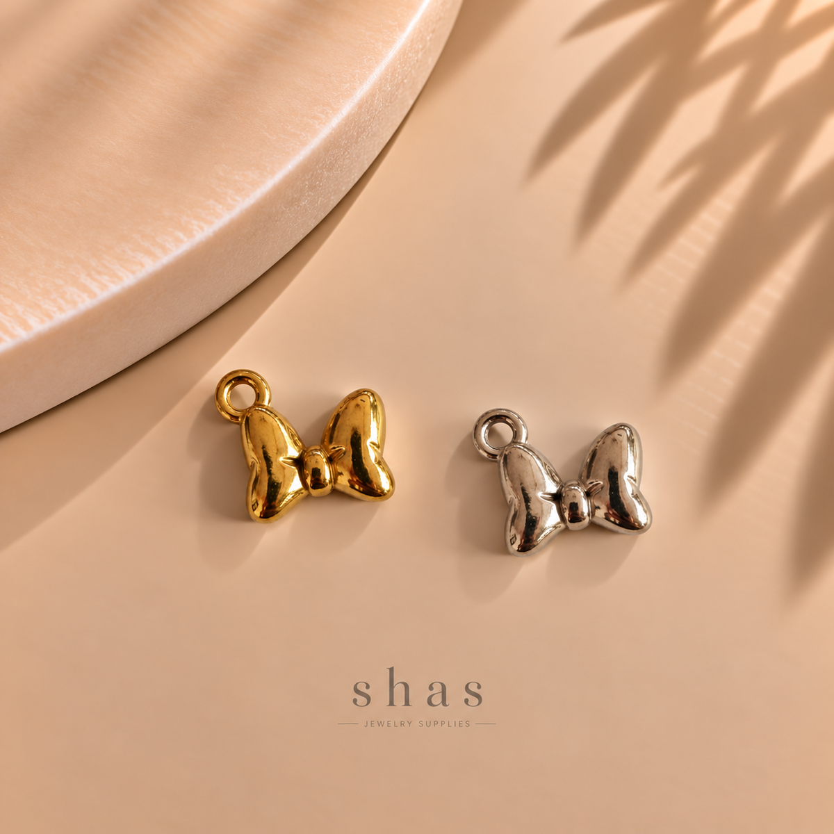 SC21J Minnie's Bow ( 1 pc ) PVD Plated