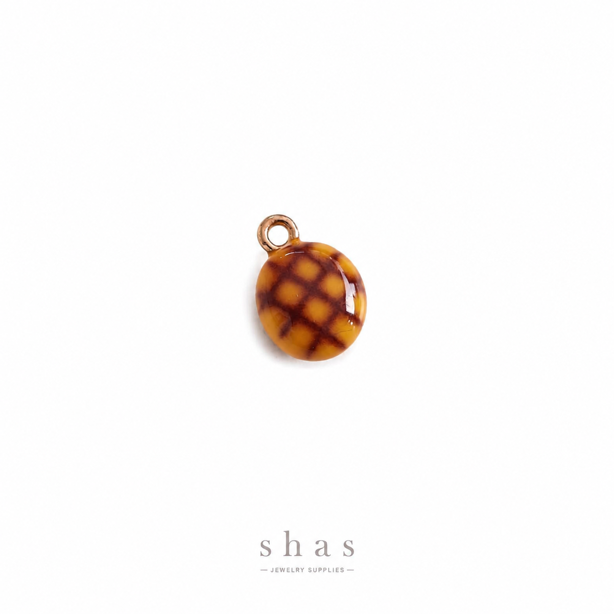 PC05A Pineapple Bun 3D Enamel Charm ( 1 pc ) Premium Collectible | Anti tarnish