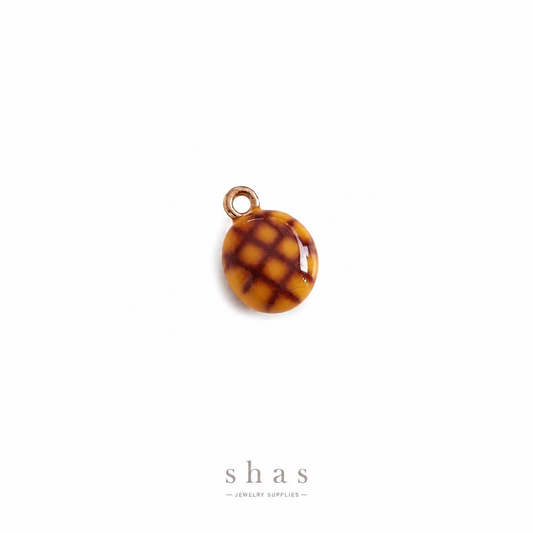 PC05A Pineapple Bun 3D Enamel Charm ( 1 pc ) Premium Collectible | Anti tarnish