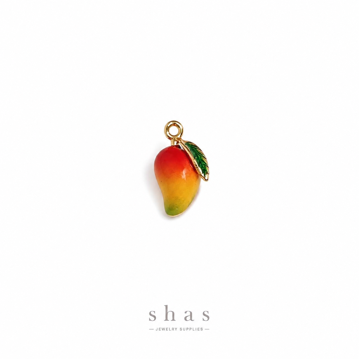 PC04Z Mango 3D Enamel Charm ( 1 pc ) Premium Collectible | Anti tarnish