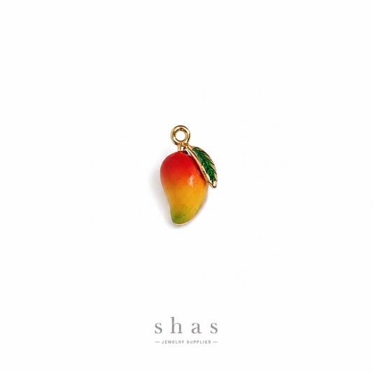 PC04Z Mango 3D Enamel Charm ( 1 pc ) Premium Collectible