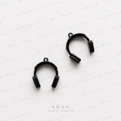 AC04 Headphones Y2K Alloy Charm ( 1 pc )