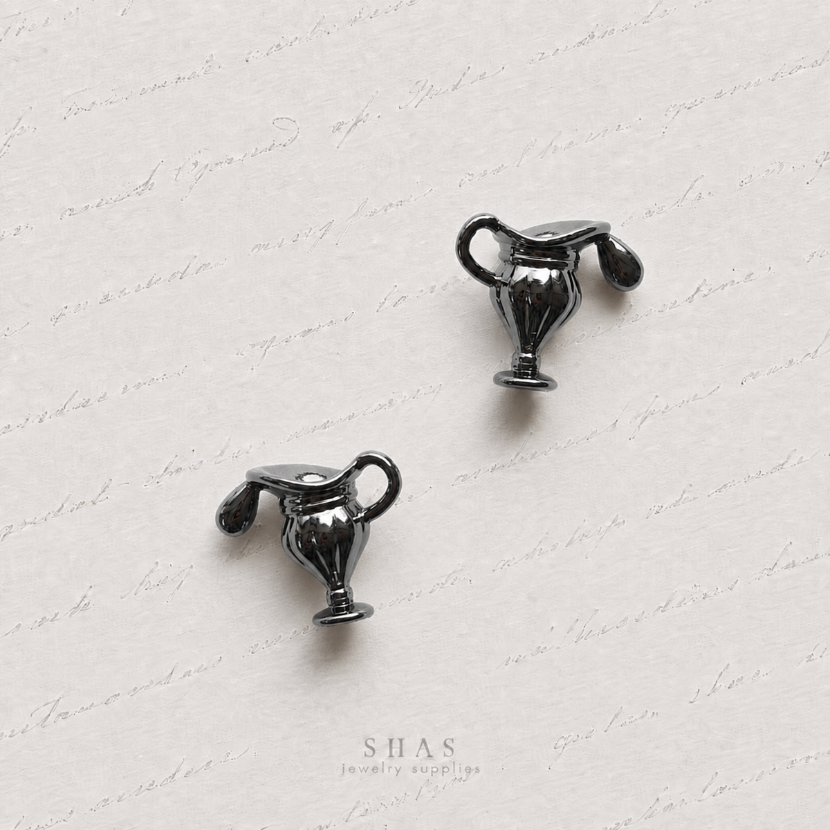 AC05 Magic Lamp Y2K Alloy Charm ( 1 pc )