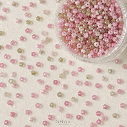 GB57 Abacus Glass Beads ( 1 pc ) Lampwork Bead