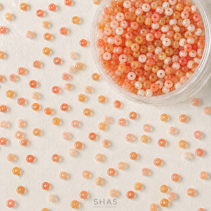 GB57 Abacus Glass Beads ( 1 pc ) Lampwork Bead