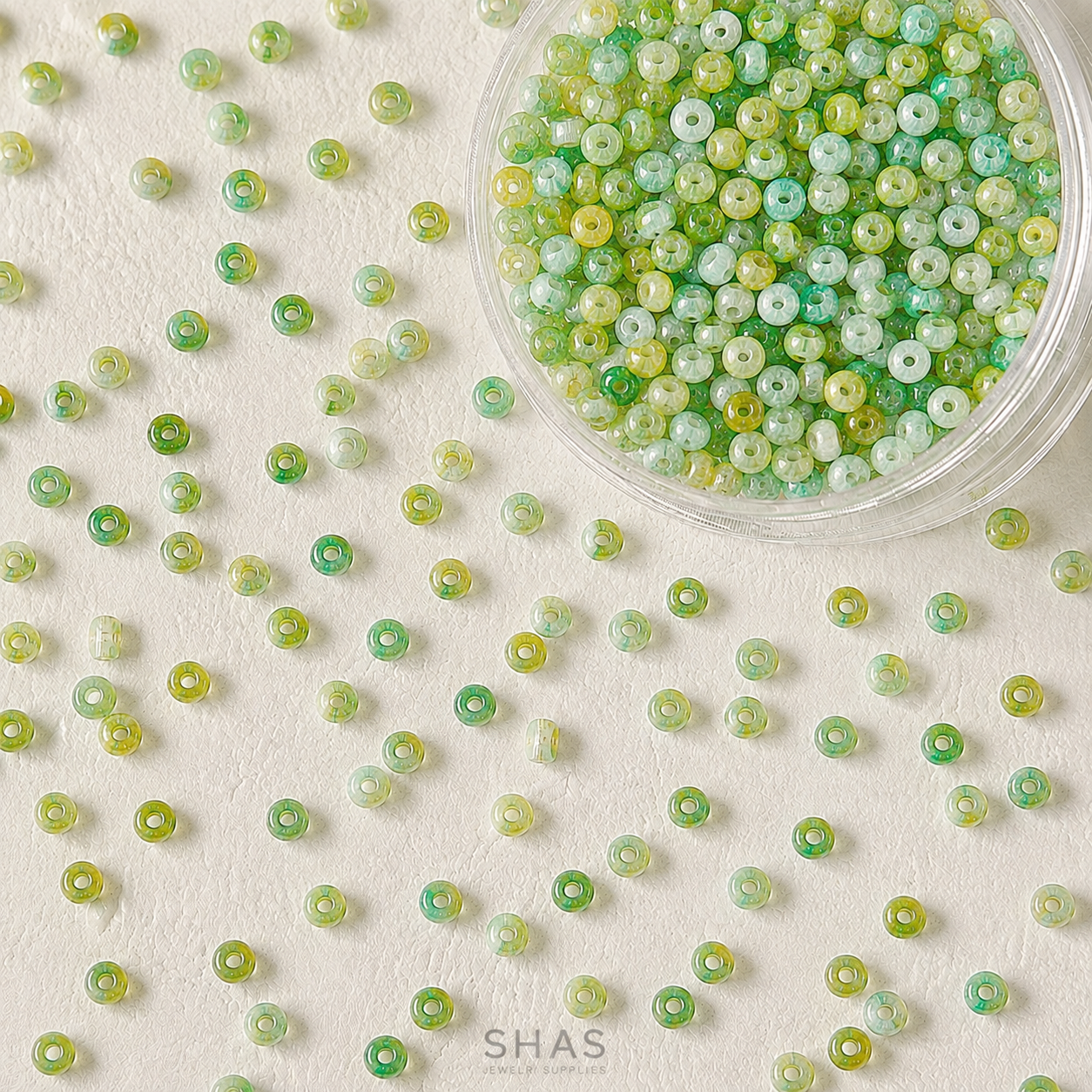 GB57 Abacus Glass Beads ( 1 pc ) Lampwork Bead