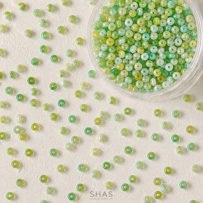 GB57 Abacus Glass Beads ( 1 pc ) Lampwork Bead
