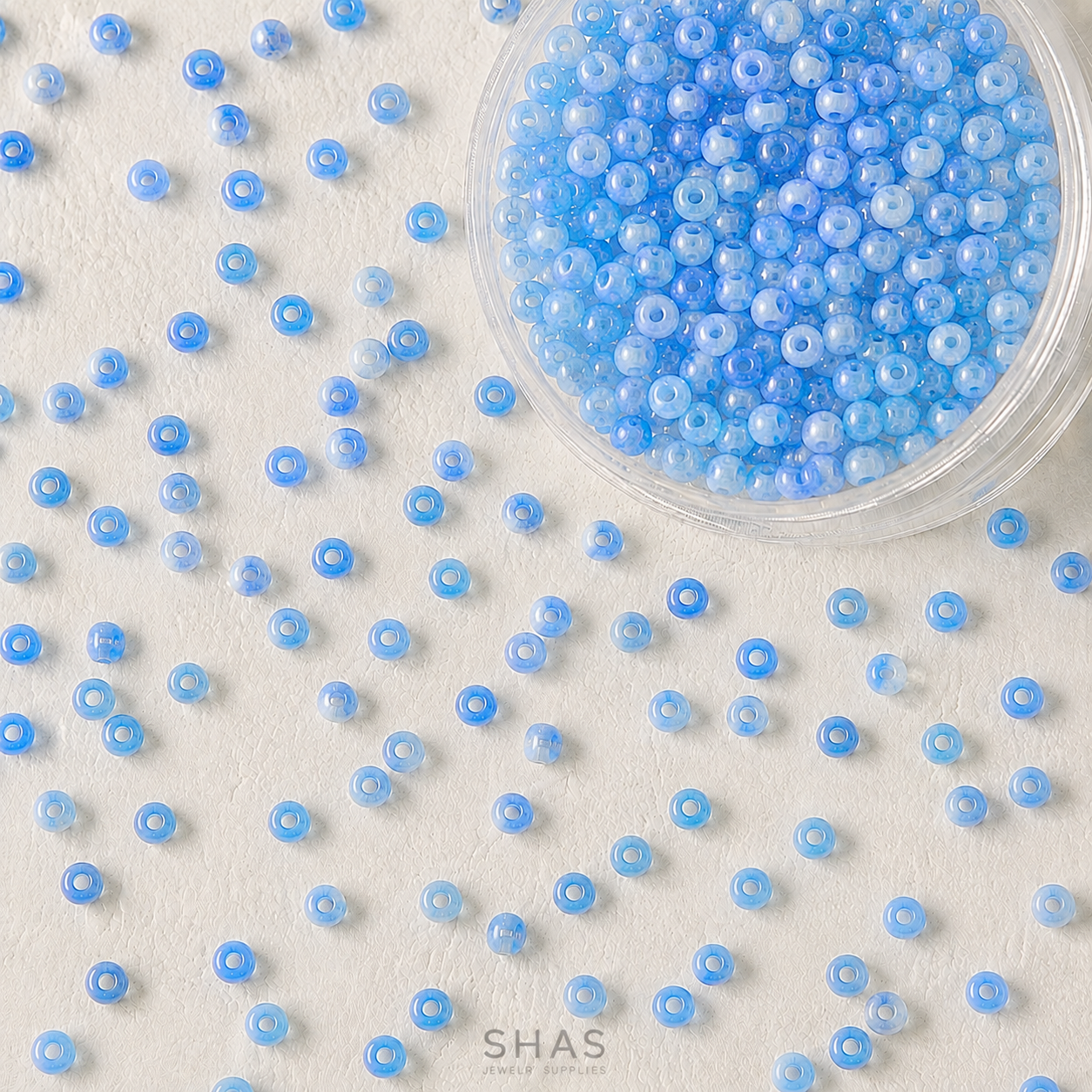 GB57 Abacus Glass Beads ( 1 pc ) Lampwork Bead