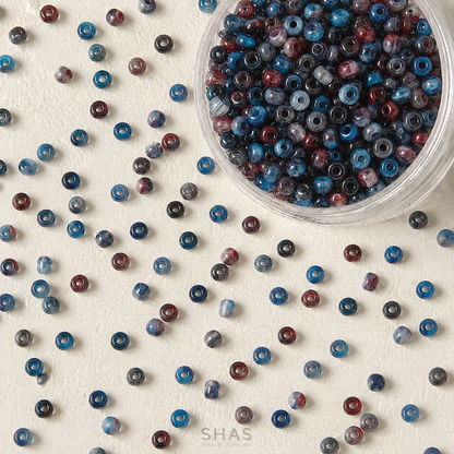 GB57 Abacus Glass Beads ( 1 pc ) Lampwork Bead