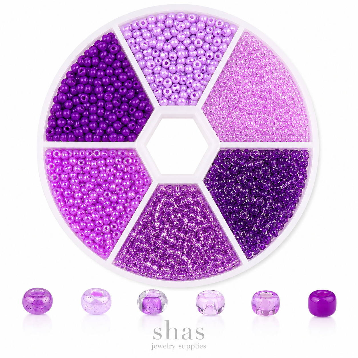 GB05B  Glass Seed Bead Kit ( 1 pc )