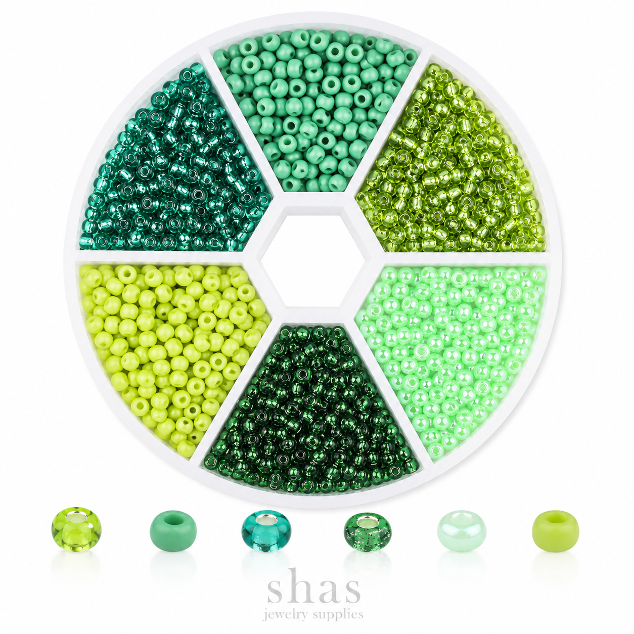 GB05B  Glass Seed Bead Kit ( 1 pc )