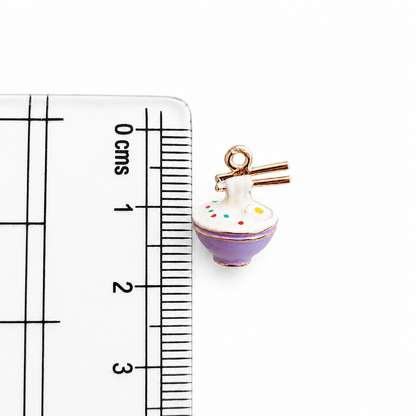 PC05D Ramen Bowl 3D Enamel Charm ( 1 pc ) Premium Collectible | Anti tarnish