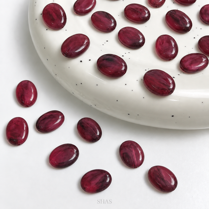 AB101 Marble Acrylic Bead ( 1 pc )