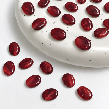 AB101 Marble Acrylic Bead ( 1 pc )