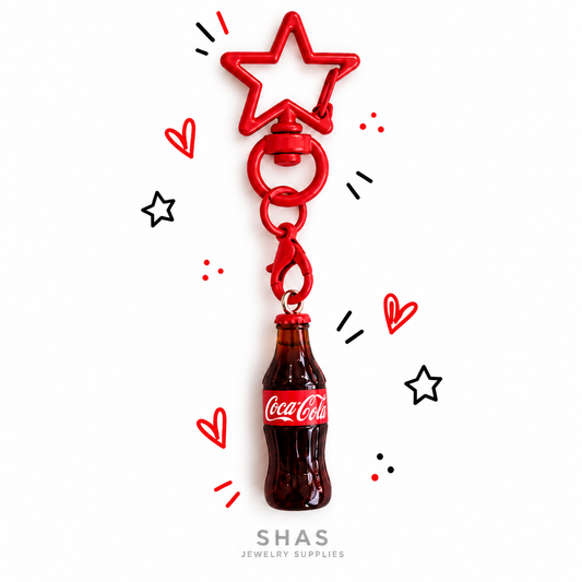 Coke Charm Keychain ( 1 pc )