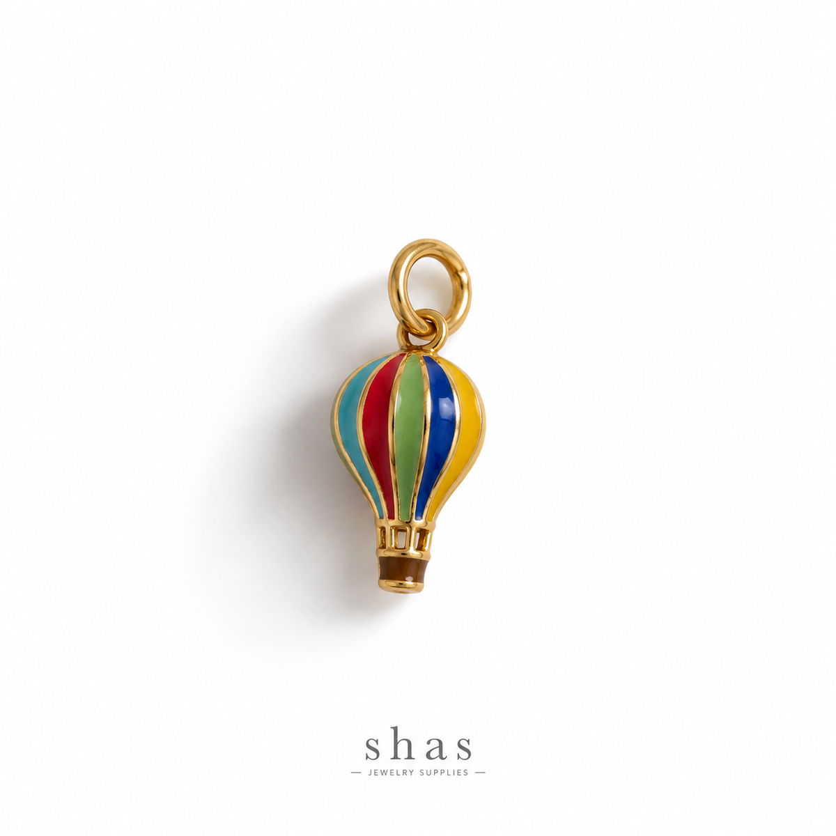 PC07H Hot Air Balloon 3D Charm ( 1 pc ) Premium Collectible