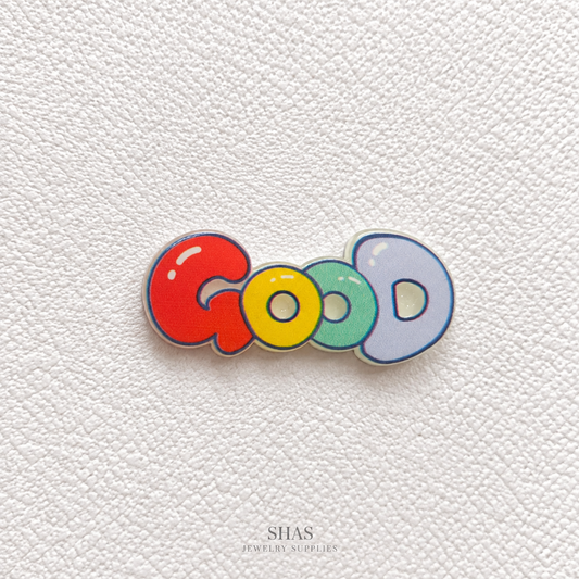 AB118A Good Acrylic Cabochon ( 1 pc )