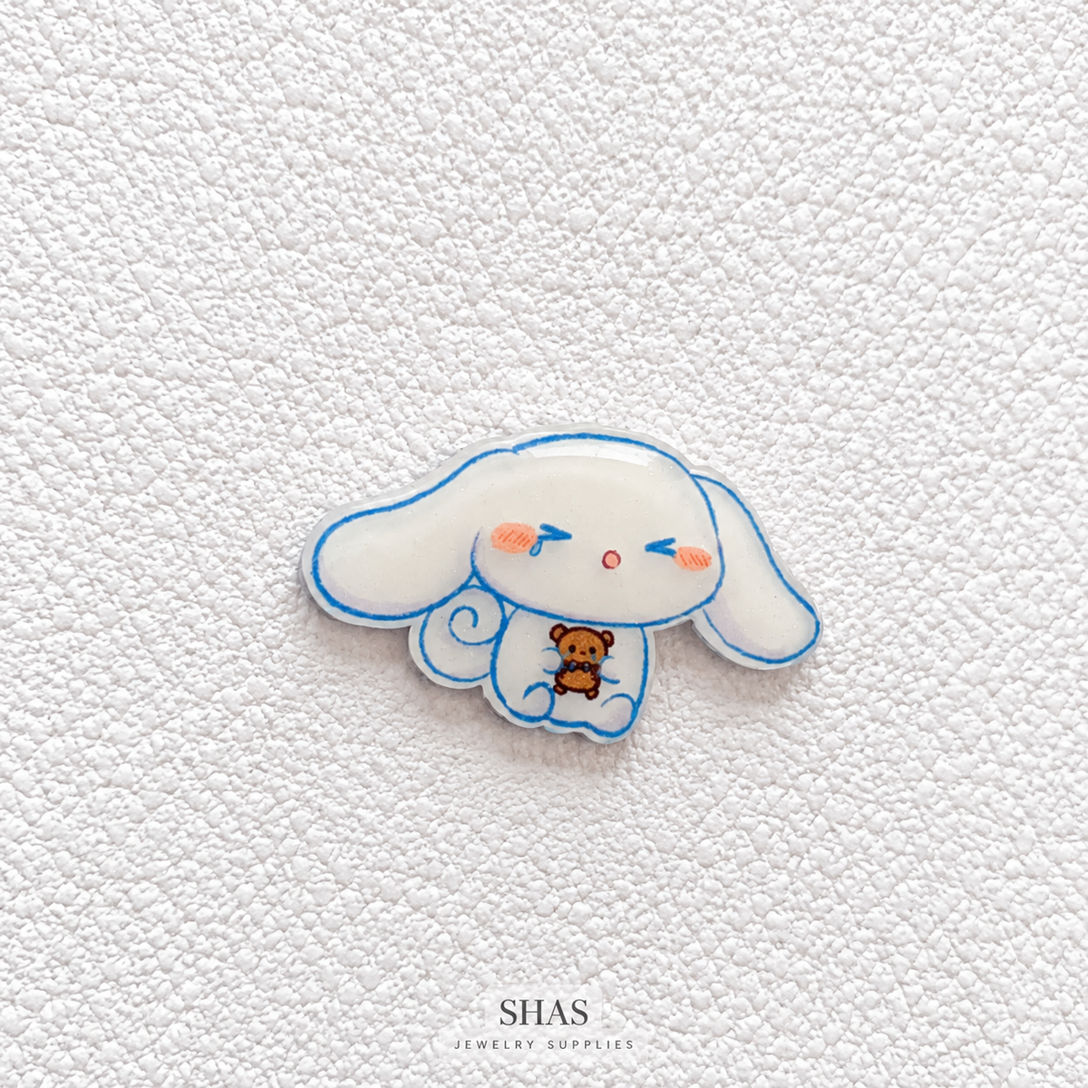 AB117E Cinnamon roll Sanrio Acrylic Cabochon ( 1 pc )
