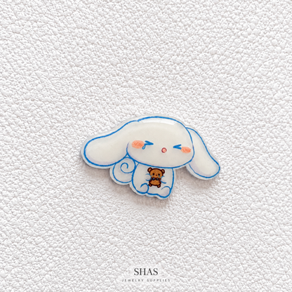 AB117E Cinnamon roll Sanrio Acrylic Cabochon ( 1 pc )