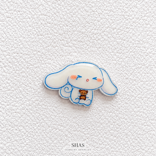 AB117E Cinnamon roll Sanrio Acrylic Cabochon ( 1 pc )