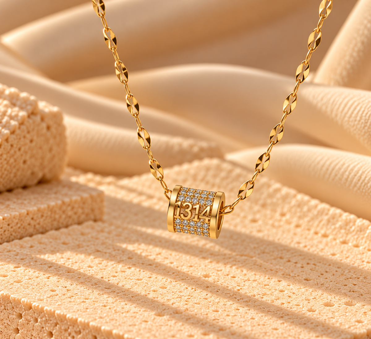 NSJ52G necklace - 18k gold PVD plated