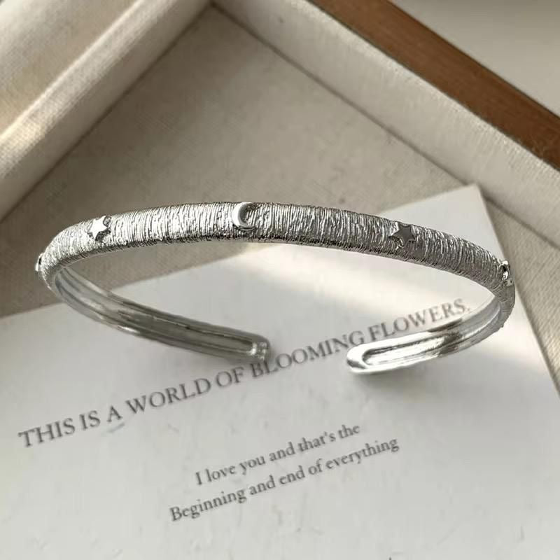 BSJ12E sliver bracelet - Sliver 925 PVD plated 316 stainless steel - Anti tarnish