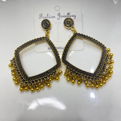SS 912 - Gold jhumka for resin - per pair