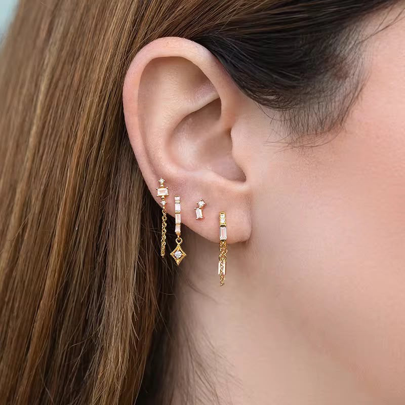 STJ04A 4 piece Set 18k gold copper plated