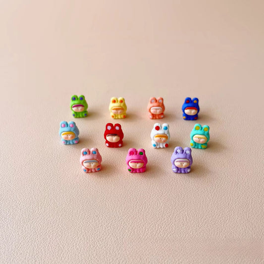 RM06T Cute baby resin charm ( 1 pc ) with / without Hook