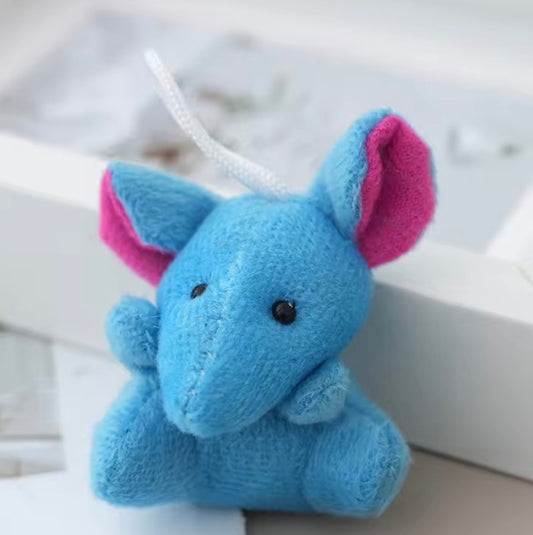 PK 63 Cute Animal 3D Plush Toy Keychain ( 1 pc ) Imported Premium Quality