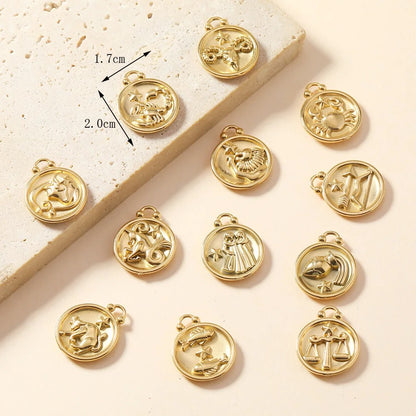 SC02N Scorpio zodiac sign 316 Stainless steel charm( 1 pc ) Anti tarnish