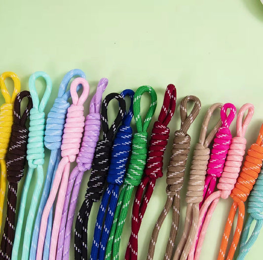 BBB 352 (r) Purple Boho rope bag charm - Keyring Rope ( 1 pc )