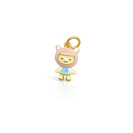 GPC 10 (A) Kuromi Charm - Premium Collectible 18k Gold plated ( 1 pc ) Anti tarnish ( 14:16 mm )