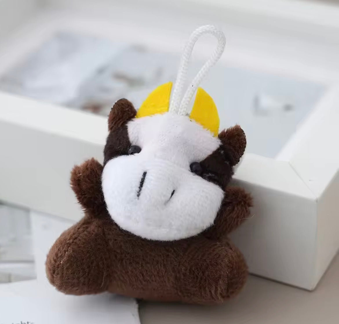 PK 57 Cute Animal 3D Plush Toy Keychain ( 1 pc ) Imported Premium Quality