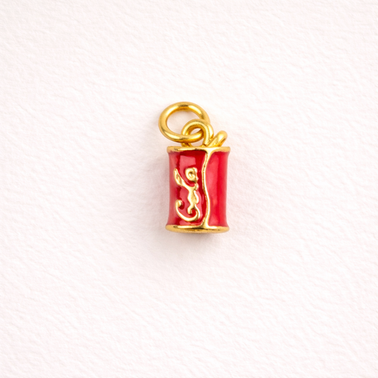 SS 3138 Cola Can Enamel Charm - 14k Gold plated ( 1 pc ) Premium Collectible | Anti tarnish