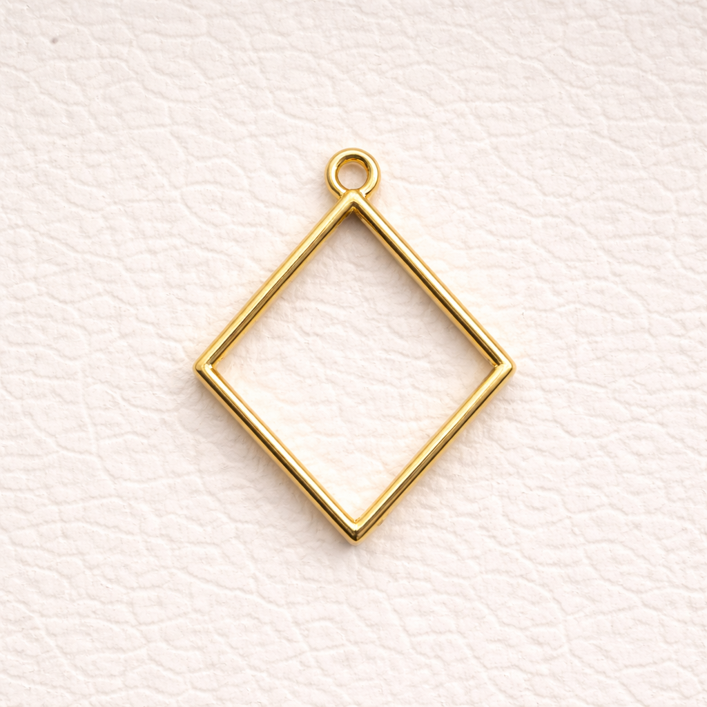 BBB 347 (e) Square Bezel Alloy Premium ( 1 pc ) Anti Tarnish ( 45 mm )