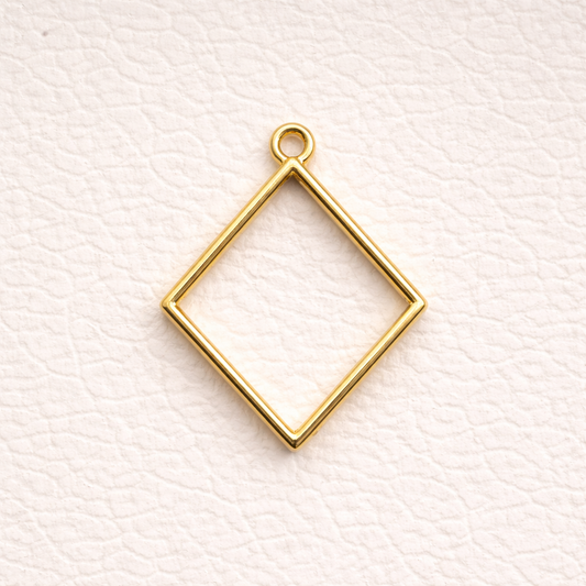 BBB 347 (e) Square Bezel Alloy Premium ( 1 pc ) Anti Tarnish ( 45 mm )