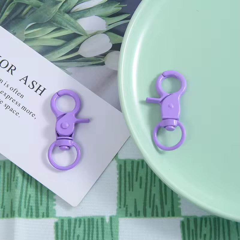 BBB 351 (d) Purple Swivel  key clasp - Keyring Clasp( 1 pc ) ( 43 mm )