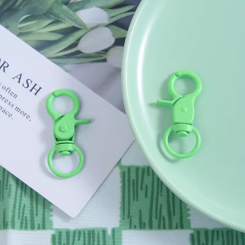 BBB 351 (c) Green Swivel  key clasp - Keyring Clasp( 1 pc ) ( 43 mm )