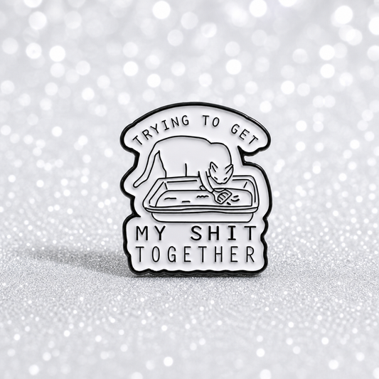 PK 121 Cute Enamel Pin Badge ( 1 pc ) Imported Premium Quality
