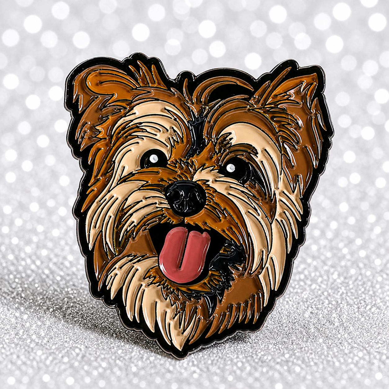 PK 107 Doggy Enamel Pin Badge ( 1 pc ) Imported Premium Quality