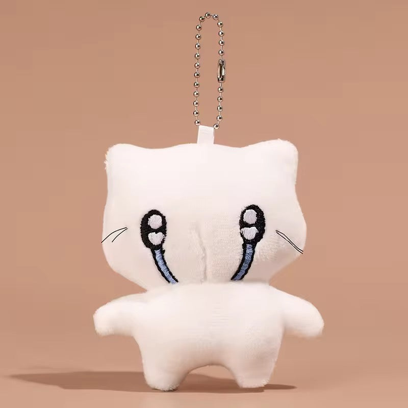 PK 77 Cute Cat 3D Plush Toy Keychain ( 1 pc ) Imported Premium Quality