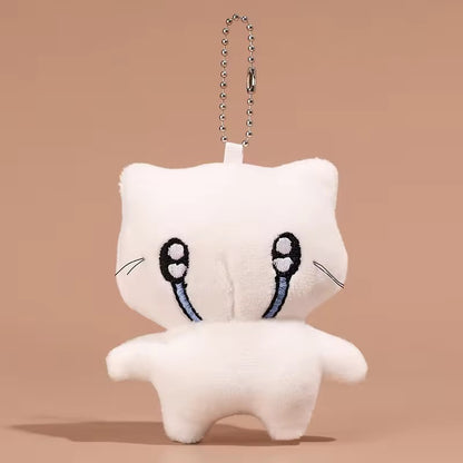 PK 77 Cute Cat 3D Plush Toy Keychain ( 1 pc ) Imported Premium Quality