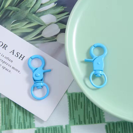 BBB 351 (e) Light Blue Swivel  key clasp - Keyring Clasp( 1 pc ) ( 43 mm )