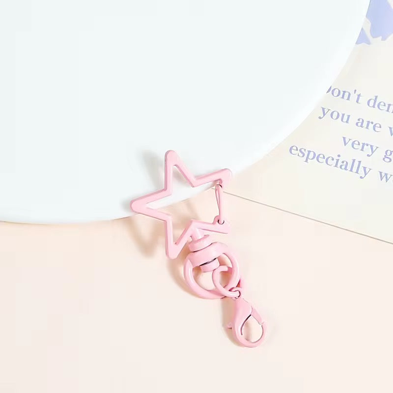 KC27 Star key clasp with lobster clasp - Keyring Clasp( 1 pc ) ( 10:35 mm )